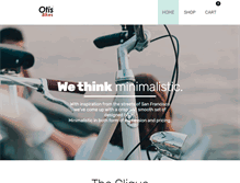 Tablet Screenshot of otisbikes.com